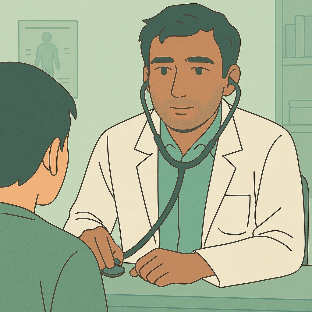 Beim Arzt: Mein Besuch in der Klinik