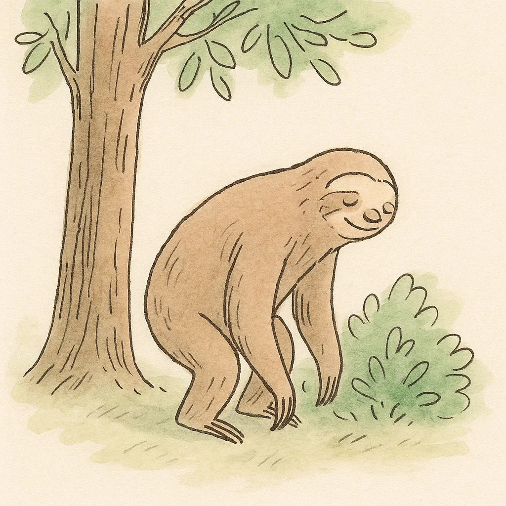 Das große Geschäft der Faultiere