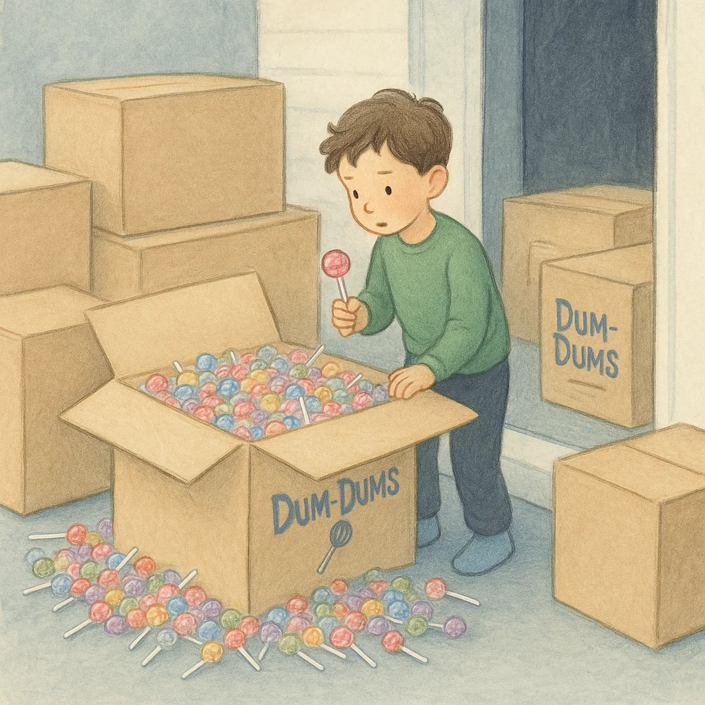 Der Junge und die 70.000 Lutscher