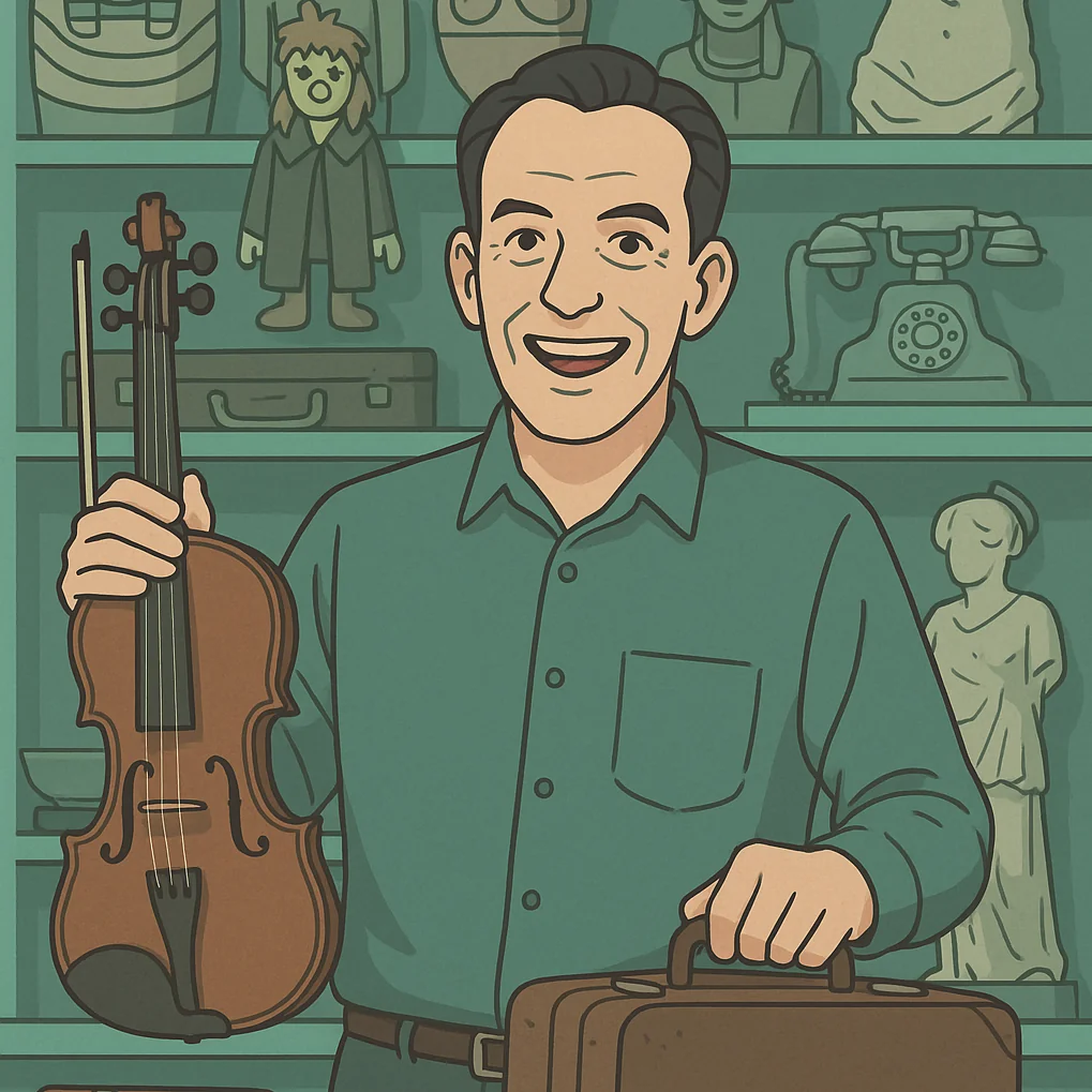 Der Mann, der vergessene Taschen zum Museum machte