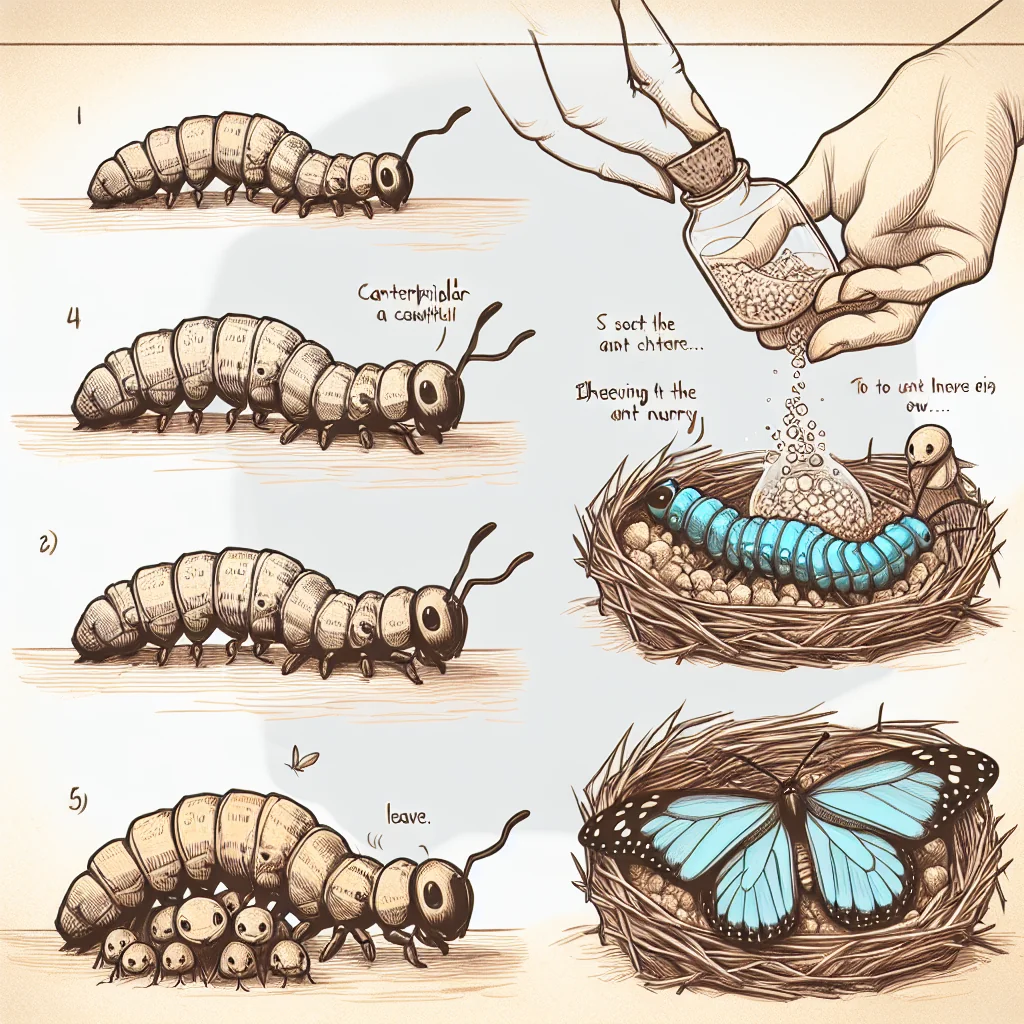 Der Schmetterling, der die Ameisen überlistet