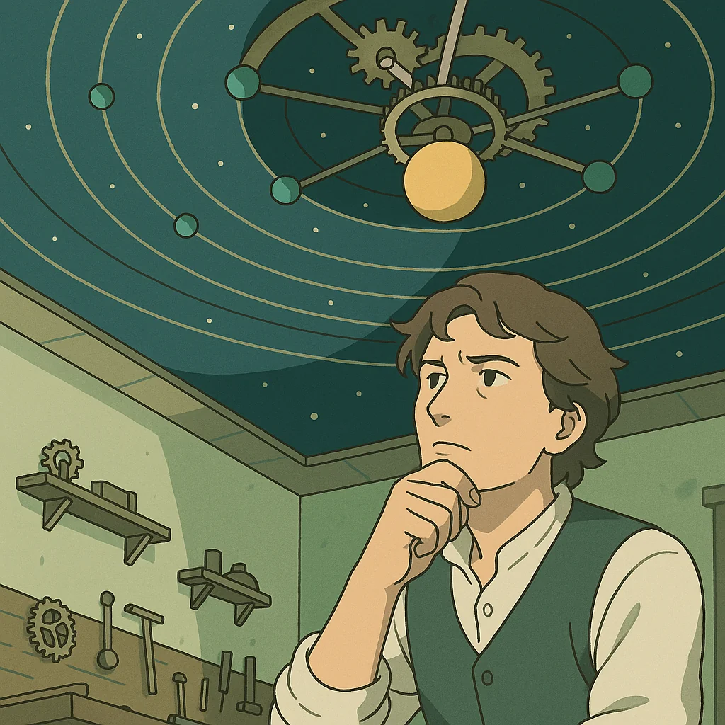 Eises Wohnzimmerplanetarium