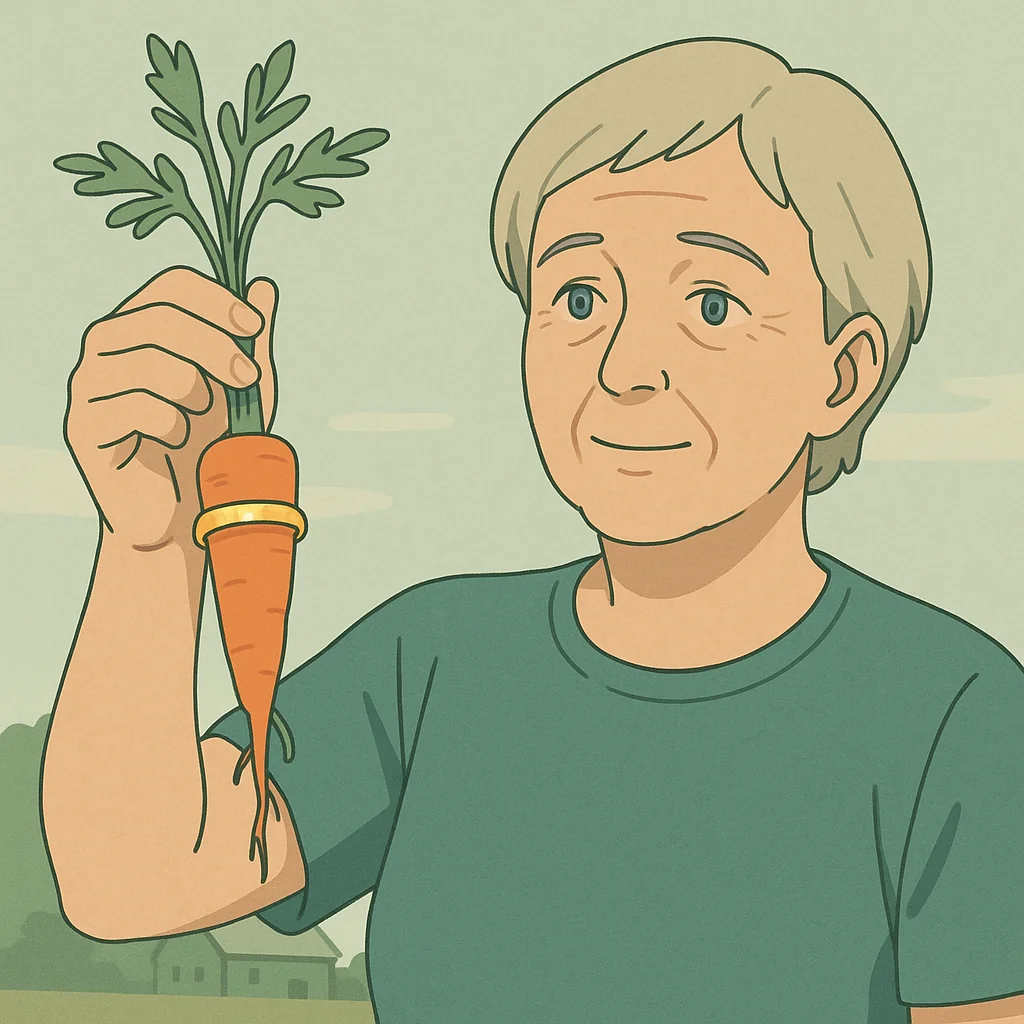 Lenas unglaublicher Fund: Der Karotten-Ring