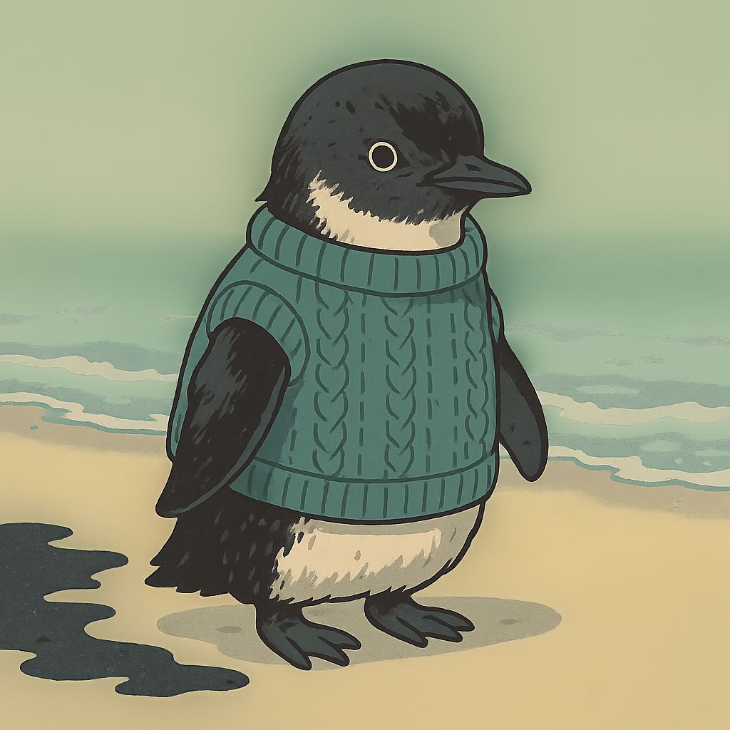 Stricknannas retten Pinguine