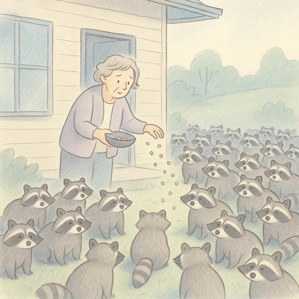 Was Passiert, Wenn Man Waschbären Füttert?